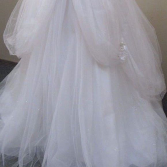 Alfred Angelo Disney Fairytale Belle 235 Wedding Dress Ivory Size 0 NWT - Picture 12 of 15